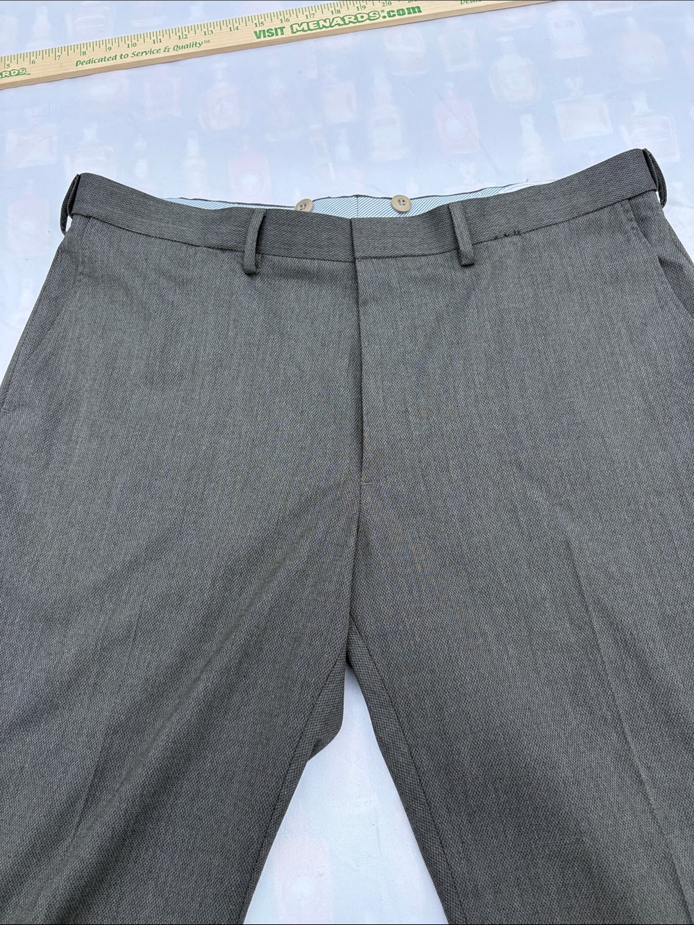 J.M. Hagger Classic Men's Dress Pants - Charcoal Gray - Picture 2 of 8